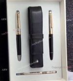AAA Quality Mont Blanc Meisterstuck Pens, Pen Case and Rollerball Refill Montblanc Set